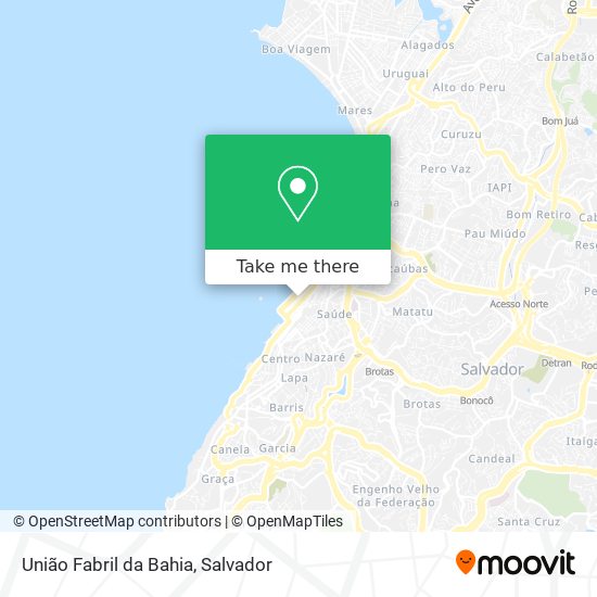 União Fabril da Bahia map