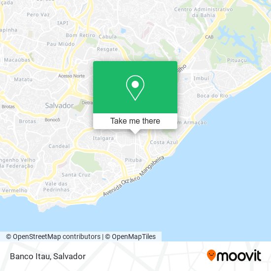 Mapa Banco Itau