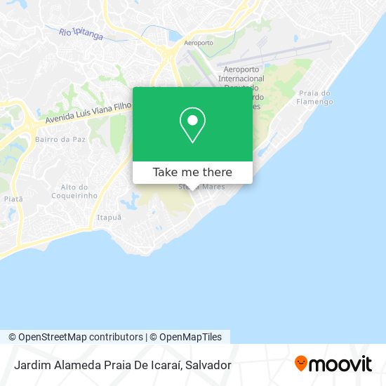 Jardim Alameda Praia De Icaraí map