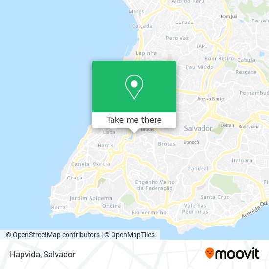 Hapvida map