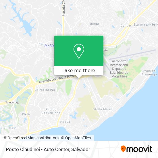 Posto Claudinei - Auto Center map