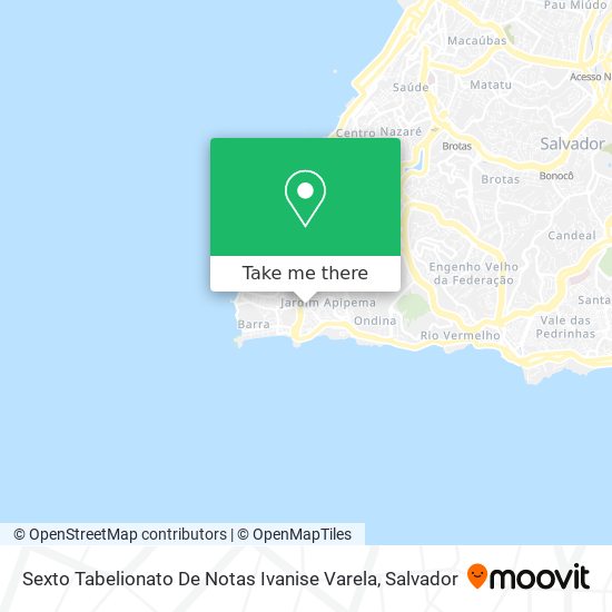 Sexto Tabelionato De Notas Ivanise Varela map