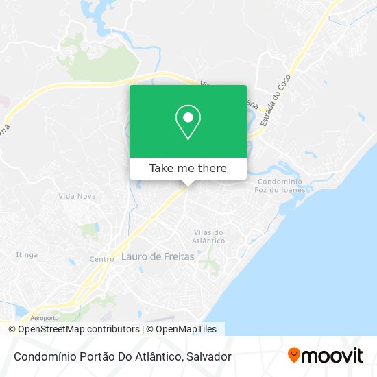 Condomínio Portão Do Atlântico map