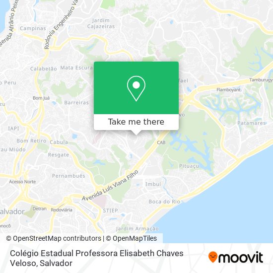 Colégio Estadual Professora Elisabeth Chaves Veloso map