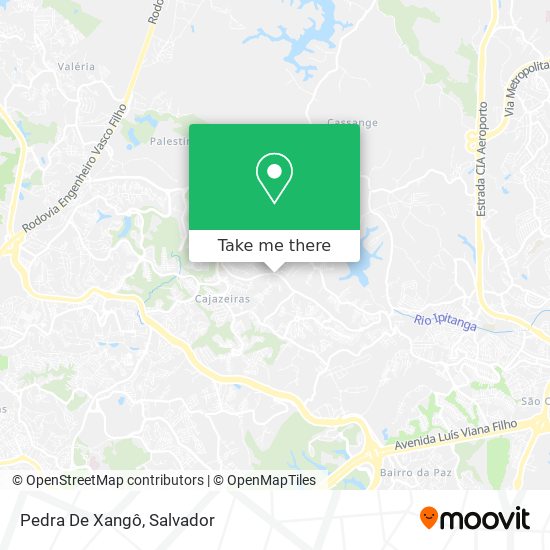 Pedra De Xangô map