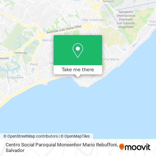 Centro Social Paroquial Monsenhor Mario Rebuffoni map