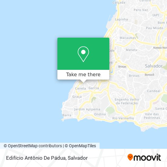 Mapa Edifício Antônio De Pádua