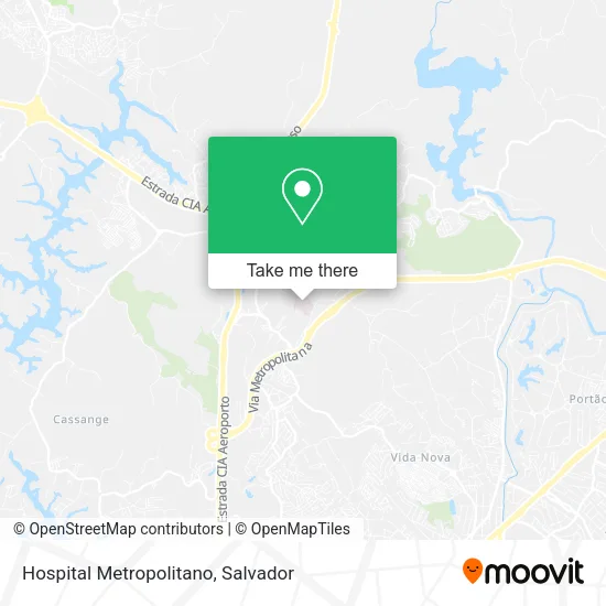 Hospital Metropolitano map