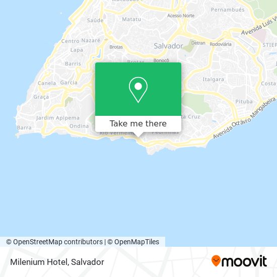 Milenium Hotel map