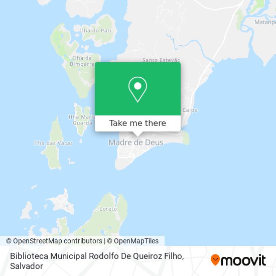 Biblioteca Municipal Rodolfo De Queiroz Filho map