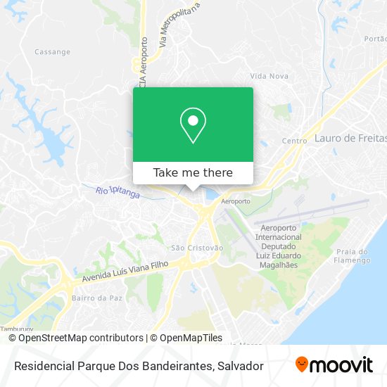 Residencial Parque Dos Bandeirantes map