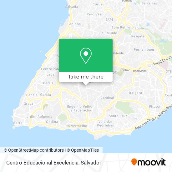 Centro Educacional Excelência map