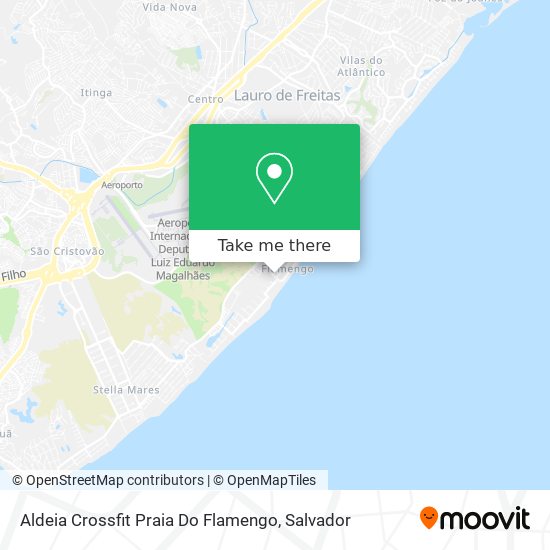 Aldeia Crossfit Praia Do Flamengo map