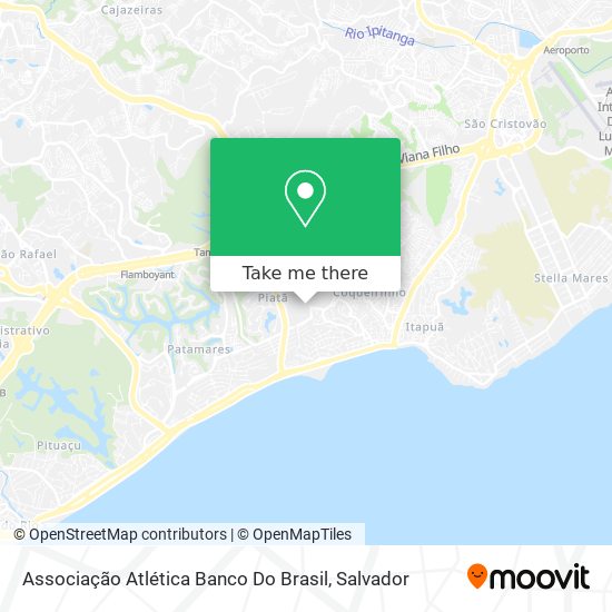 Associação Atlética Banco Do Brasil map