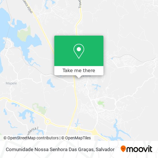 Comunidade Nossa Senhora Das Graças map