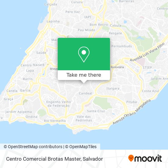 Centro Comercial Brotas Master map