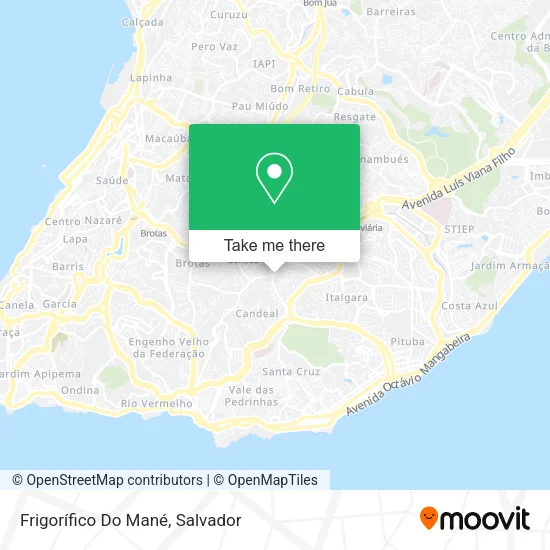 Frigorífico Do Mané map