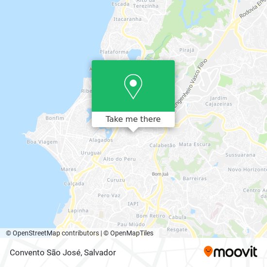 Convento São José map