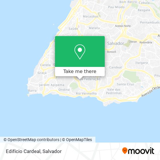 Edifício Cardeal map