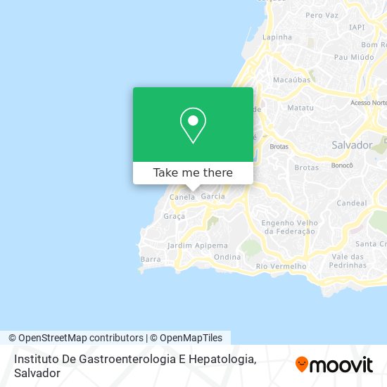 Mapa Instituto De Gastroenterologia E Hepatologia