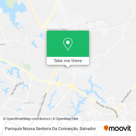 Mapa Paróquia Nossa Senhora Da Conceição