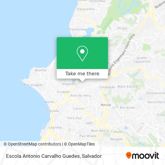 Escola Antonio Carvalho Guedes map