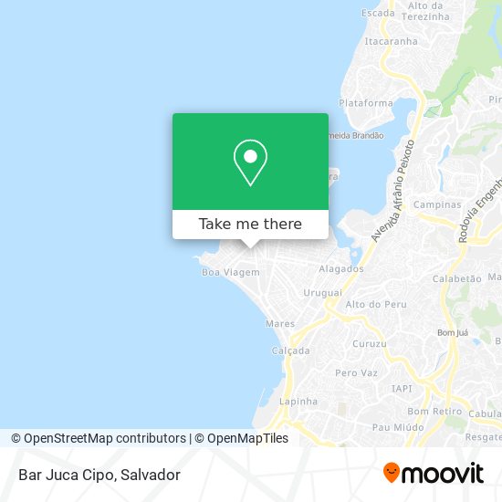 Bar Juca Cipo map