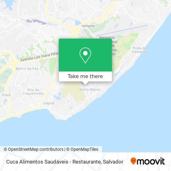 Cuca Alimentos Saudáveis - Restaurante map
