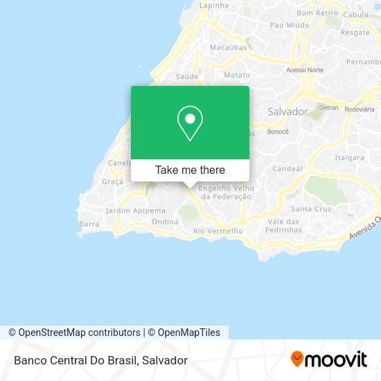 Banco Central Do Brasil map