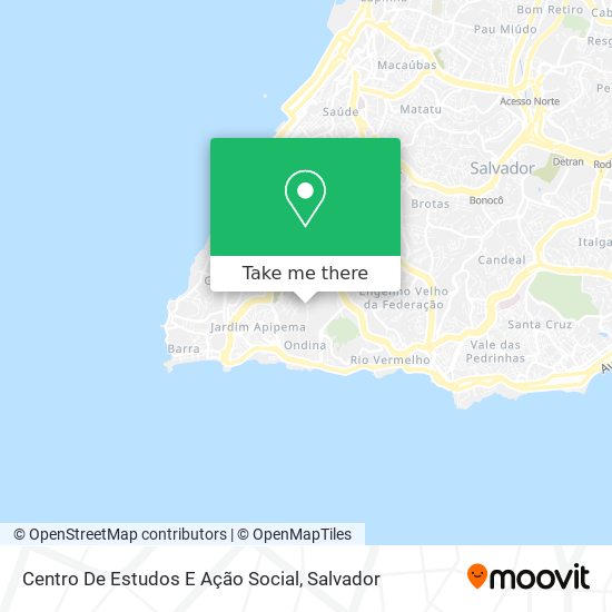 Centro De Estudos E Ação Social map
