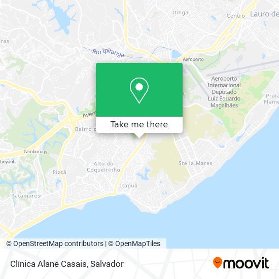 Clínica Alane Casais map