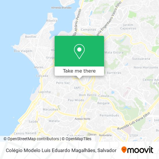 Colégio Modelo Luís Eduardo Magalhães map