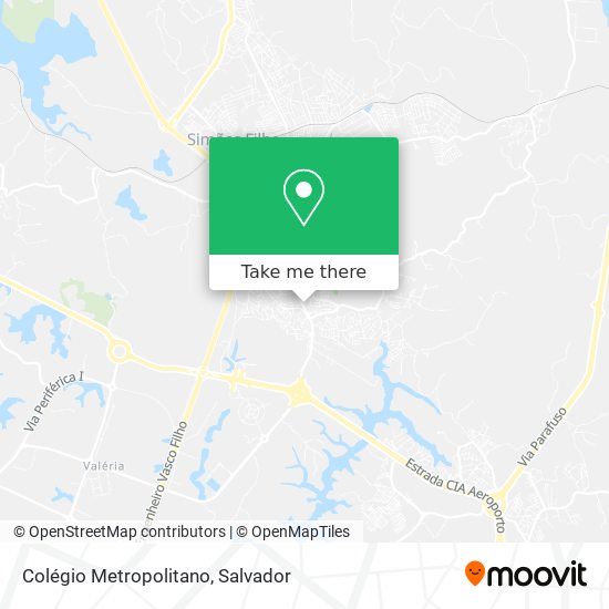 Colégio Metropolitano map