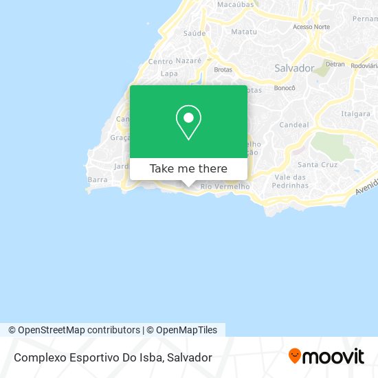 Complexo Esportivo Do Isba map