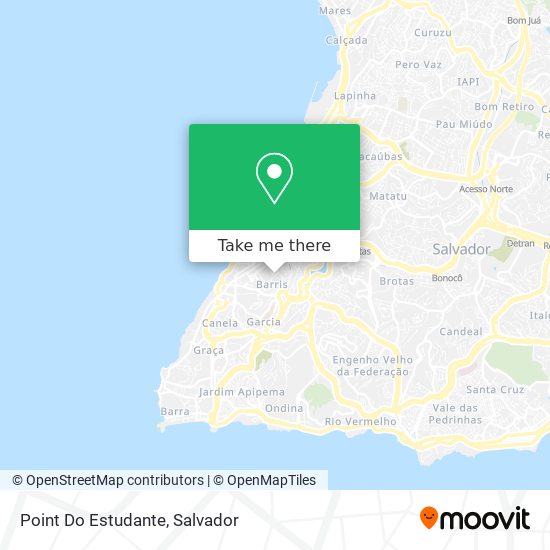 Point Do Estudante map