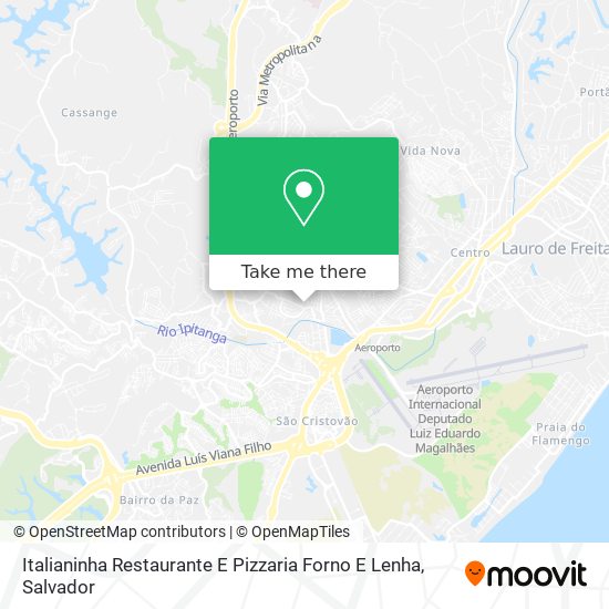 Italianinha Restaurante E Pizzaria Forno E Lenha map