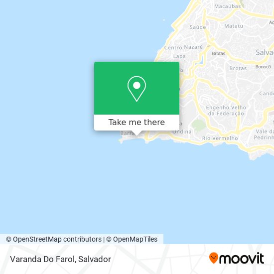 Varanda Do Farol map