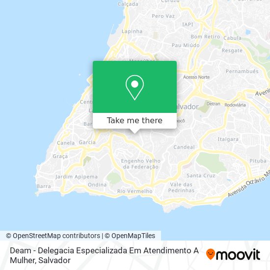 Deam - Delegacia Especializada Em Atendimento A Mulher map