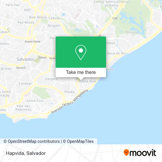 Hapvida map