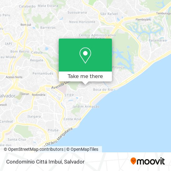 Condomínio Cittá Imbuí map
