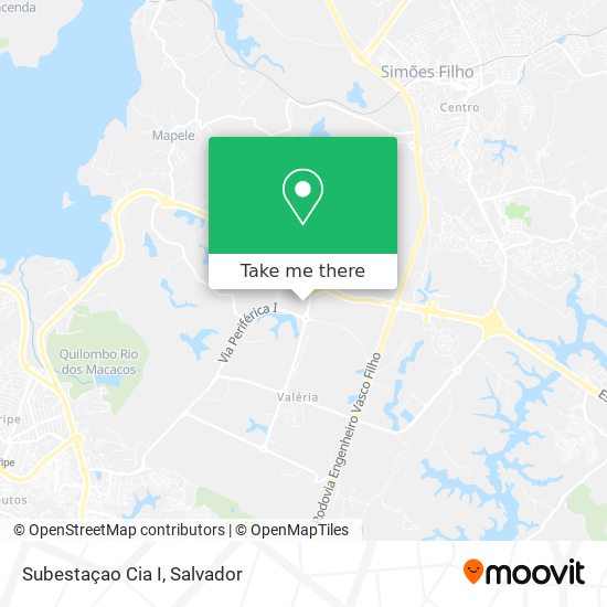 Subestaçao Cia I map