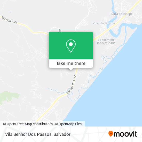 Vila Senhor Dos Passos map