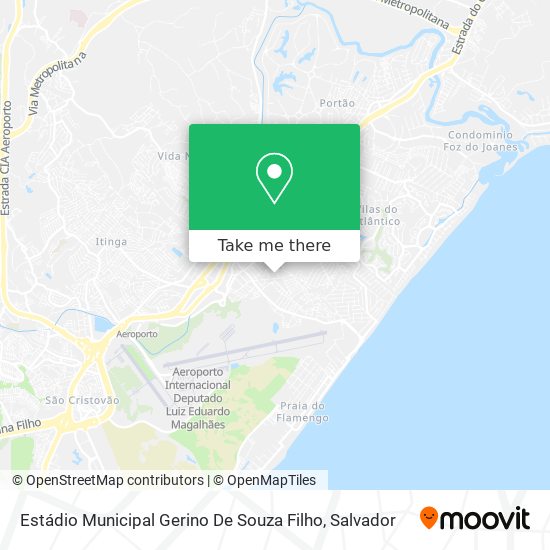 Estádio Municipal Gerino De Souza Filho map