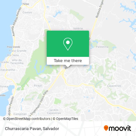 Churrascaria Pavan map