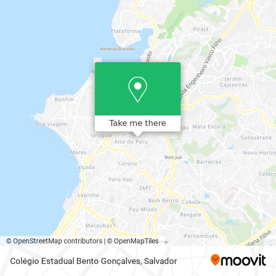 Colégio Estadual Bento Gonçalves map