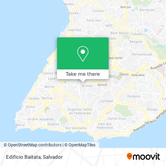 Edifício Baitata map