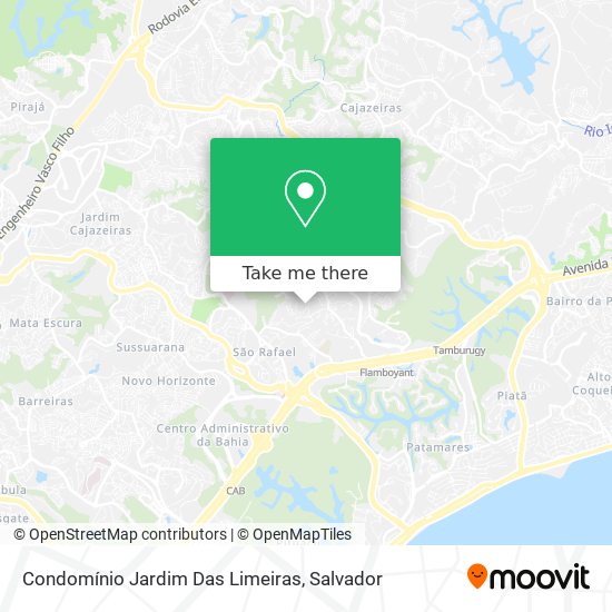 Condomínio Jardim Das Limeiras map