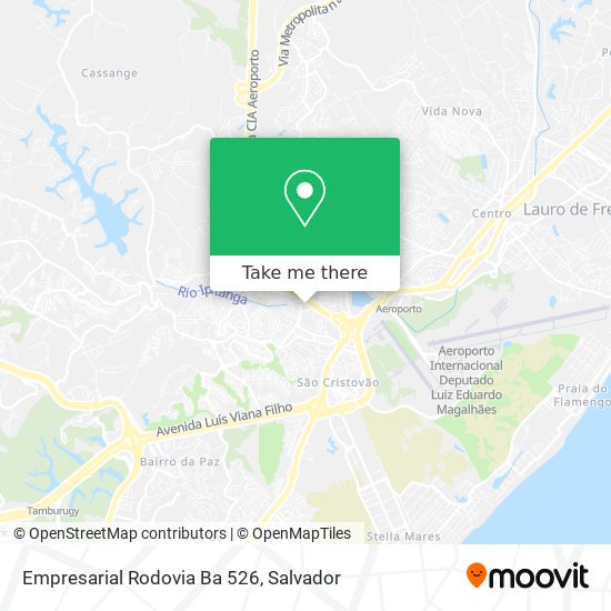 Empresarial Rodovia Ba 526 map