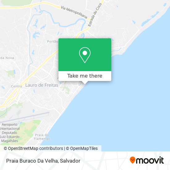 Praia Buraco Da Velha map