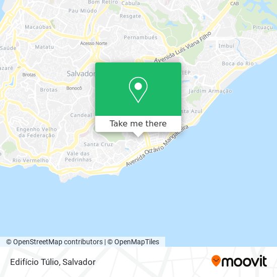 Edifício Túlio map
